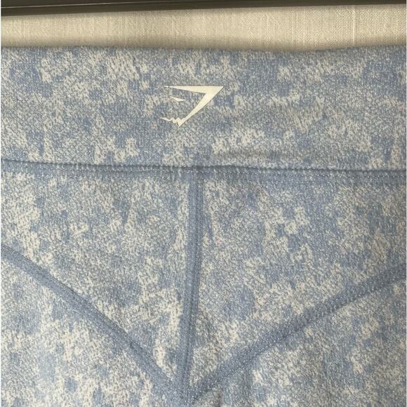 Gymshark Dry Moisture Management Fleur Blue Leggings Size Small - Picture 5 of 5